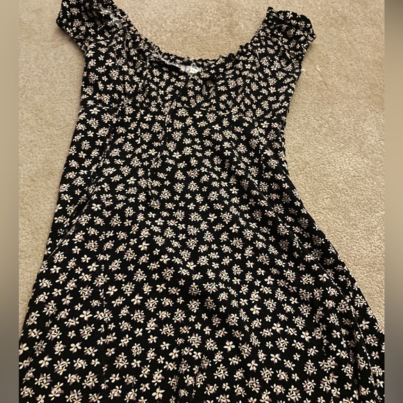 aeropostale black and white dress S Aeropostale womens black & white pattern summer dress tank